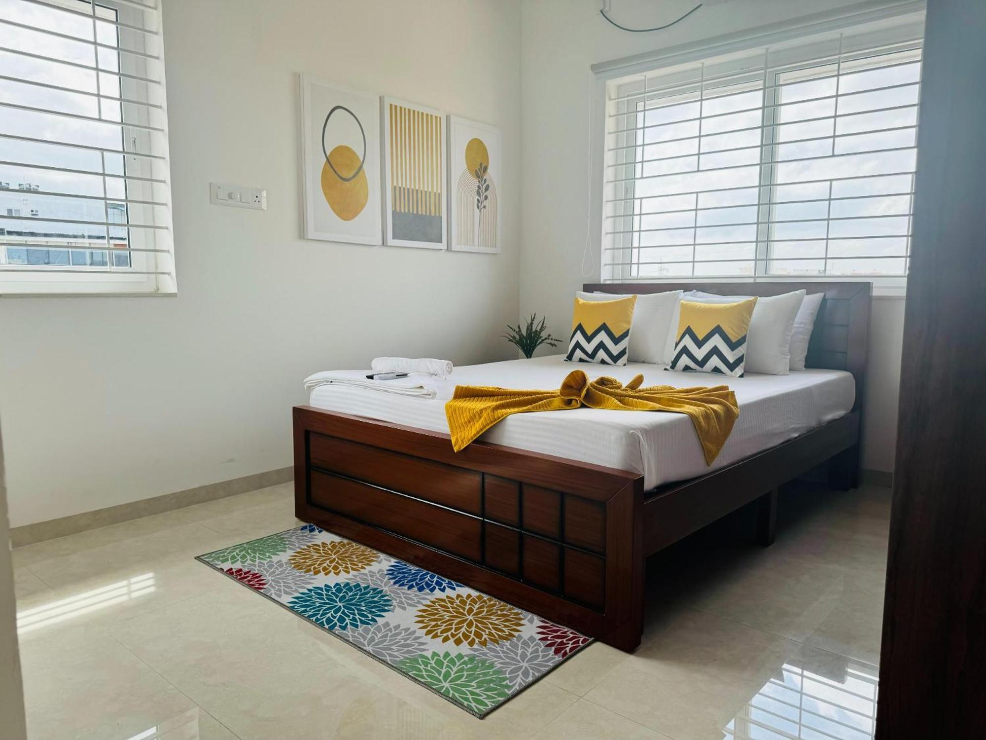Olive Serviced Apartments Hsr Layout Bangalore Bagian luar foto